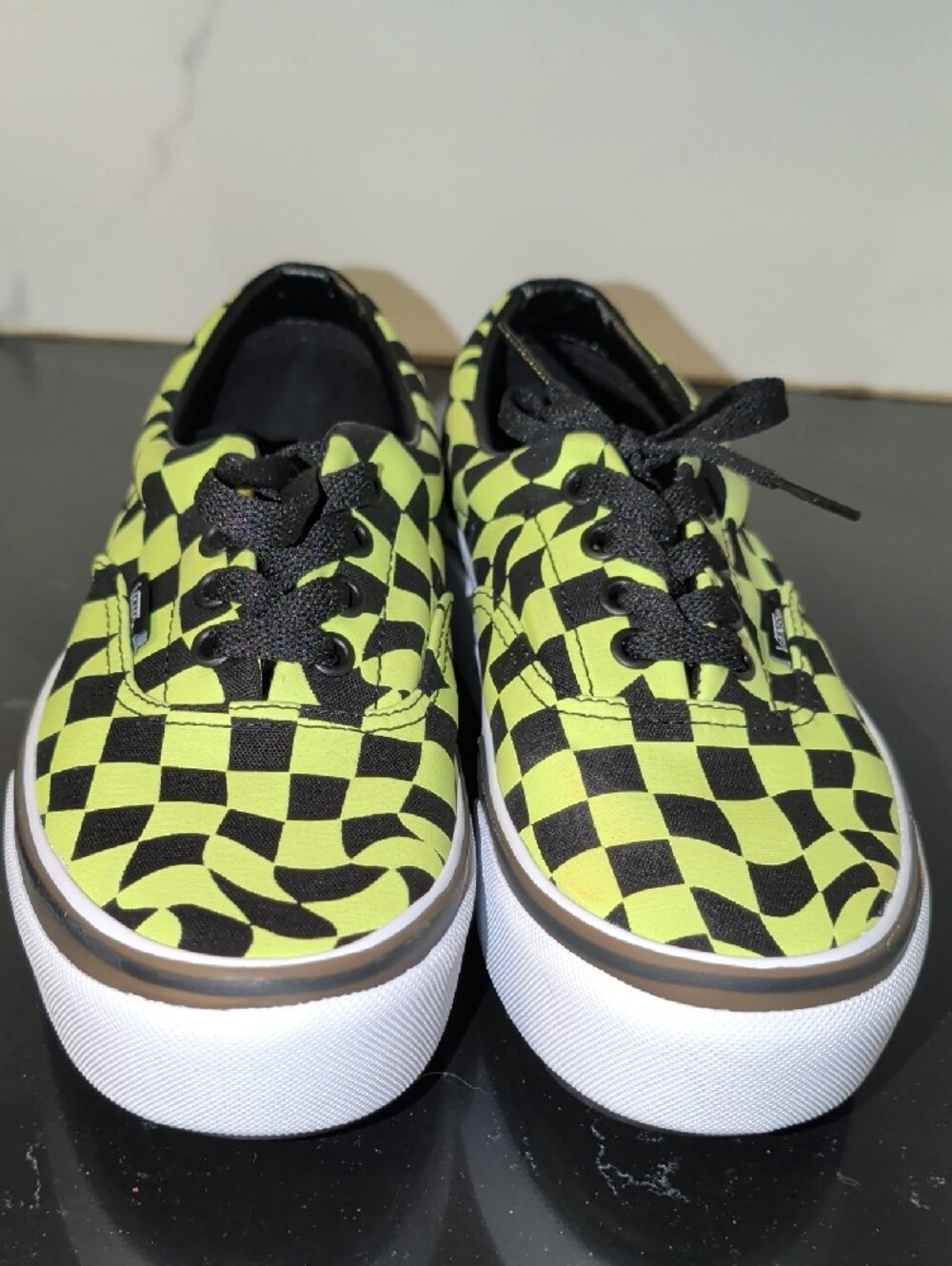 Vans Era Stacked "Warp Check" (Glow-in-the-Dark) Platform Sneakers Size 6 - Picture 5 of 8